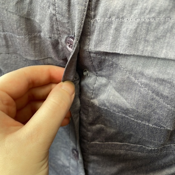 Short Sleeve Dress Shirt with Unique Pleats - Picture 8 of 8